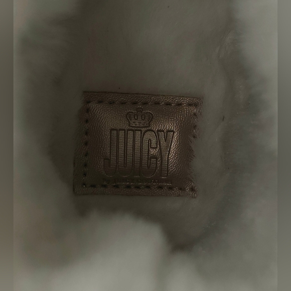 JUICY COUTURE MANTECA GOLD GLITTER BOOTS. - Picture 9 of 10